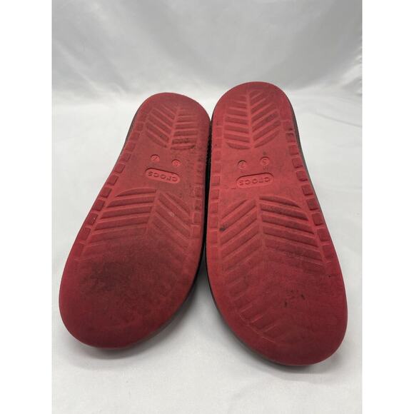 Crocs X Star Wars Darth Vader Unisex Size M5 W7 Black Red Slide Sandals - Picture 8 of 10